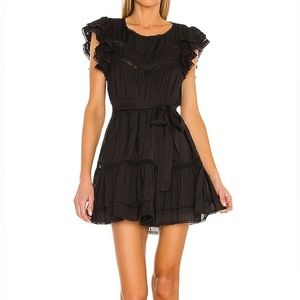 Tularosa Amber Mini Dress in Black size S.